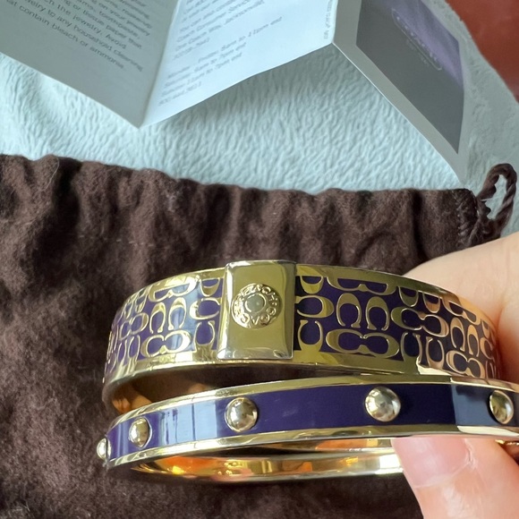 Coach bangles/ bracelets set - Picture 6 of 11